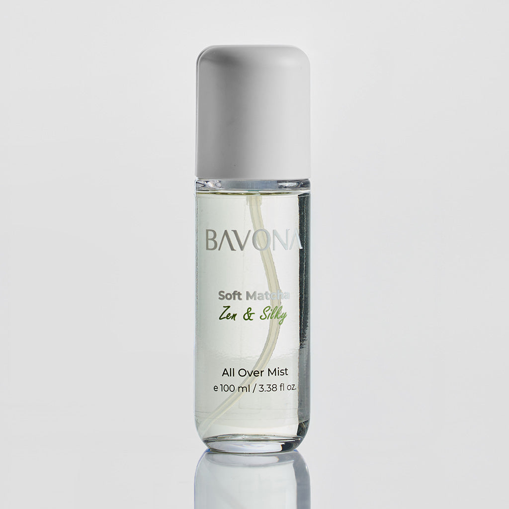 Soft Matcha all-over fragrance mist by Bavona