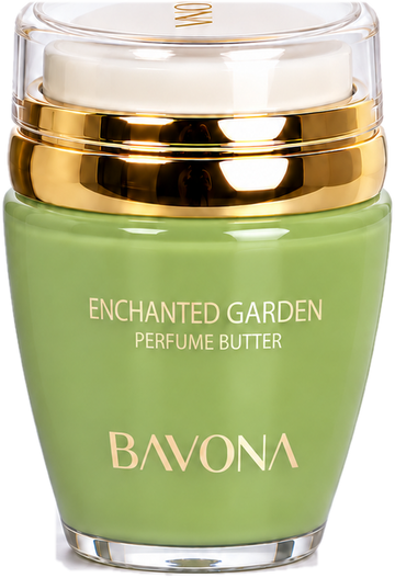 Bavona Enchanted Garden perfume butter jar, 30ml