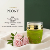 Bavona Enchanted Garden perfume butter — Peony signature note