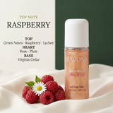 Bavona Daisy Bloom shimmer mist — Raspberry signature note