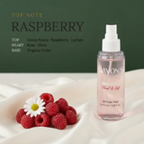 Bavona Daisy Bloom mist — Raspberry signature note